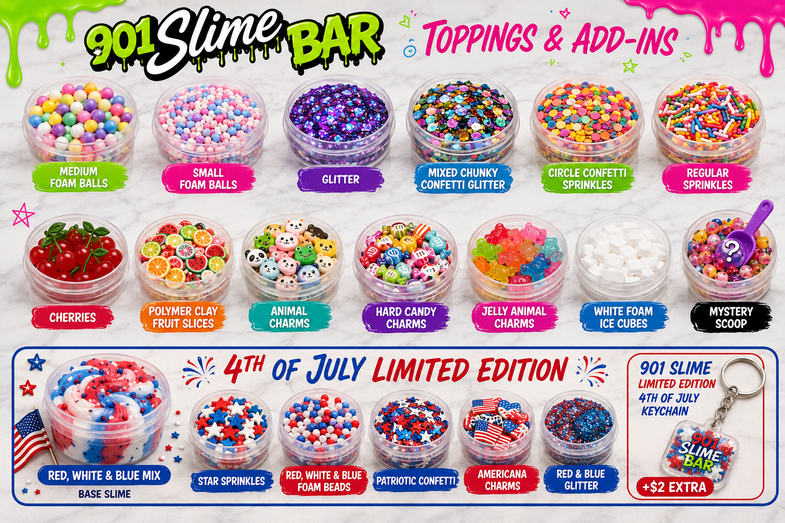 All toppings